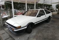 Toyota AE86 Sprinter Trueno GT APEX front three-quarter view, Wikimedia Commons photo